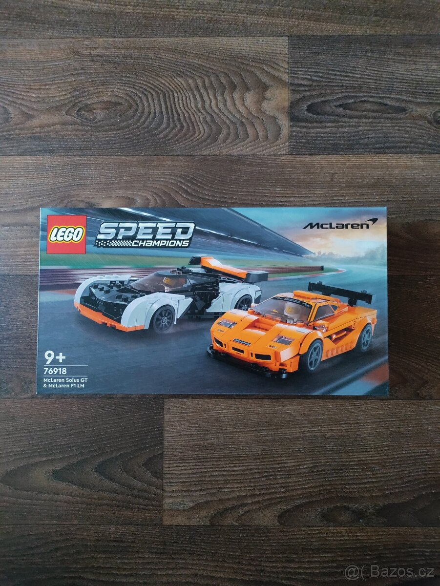 LEGO Speed Champions 76918 McLaren Solus GT a McLaren F1 LM