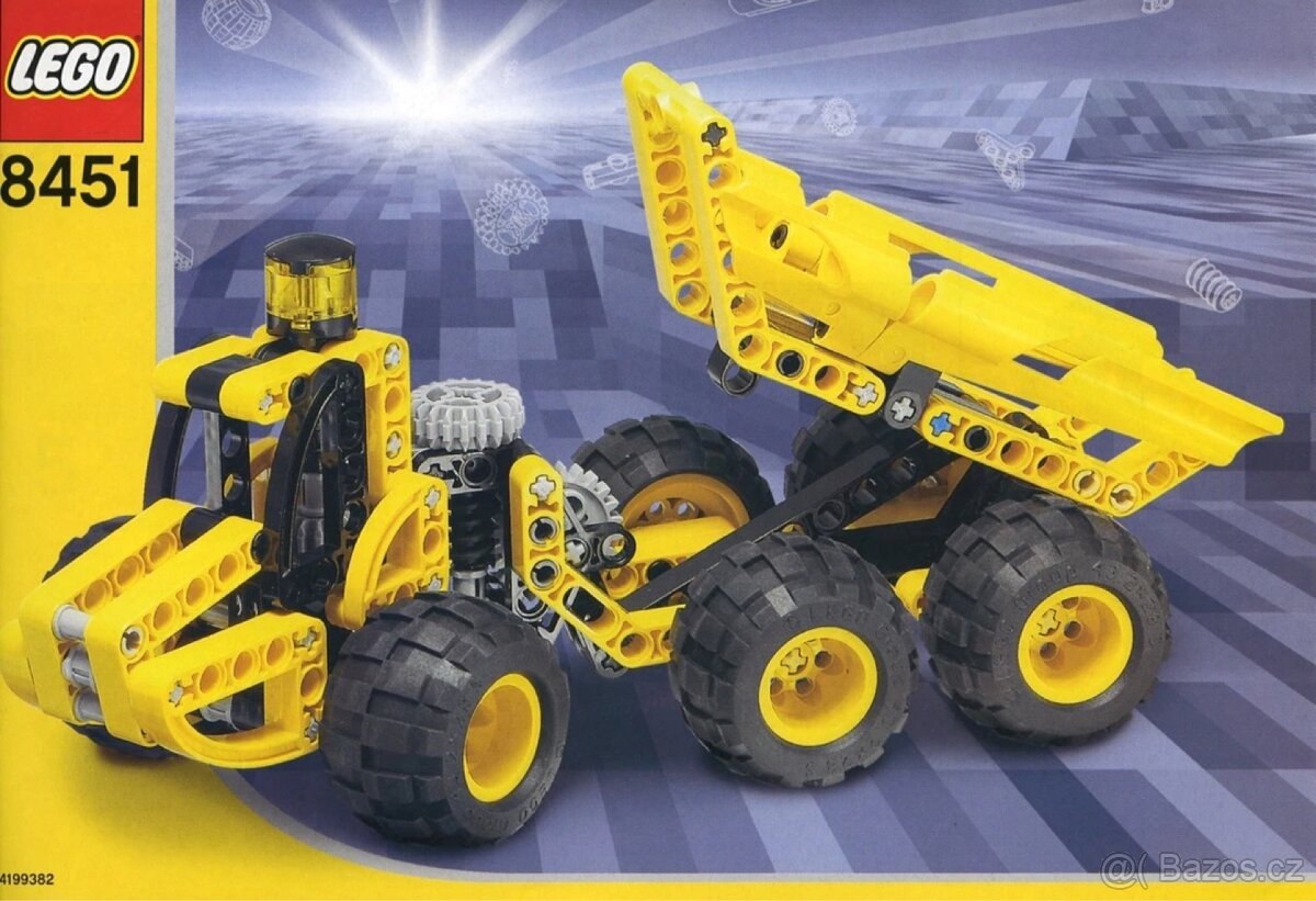 Lego 8451 Kloubový sklápěč rok 2003