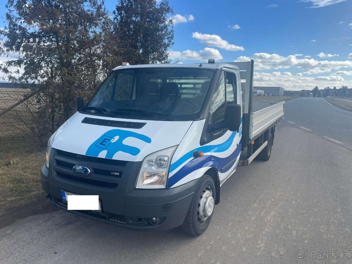 Ford Transit valník 4,15m, dvoumontáž, 3,5 T, 1.maj ČR, DPH