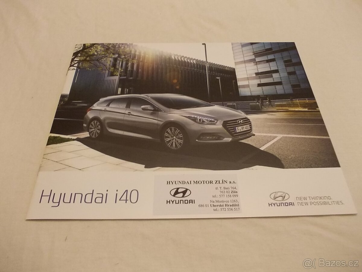 HYUNDAI i40 - - český prospekt