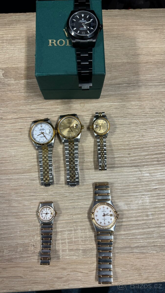 Rolex, Omega