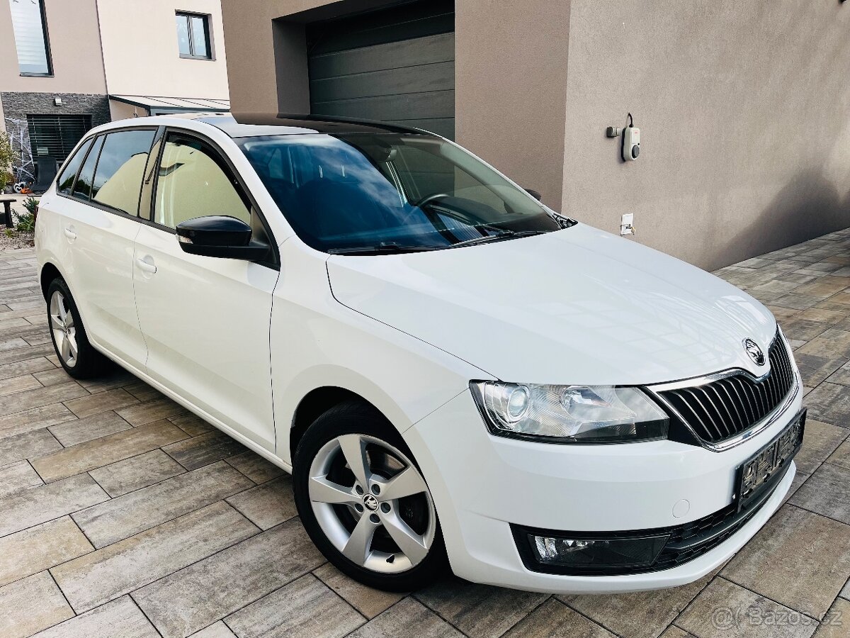 Škoda Rapid Spaceback(2017)/1.2TSi-81kW/panorama/původ CZ