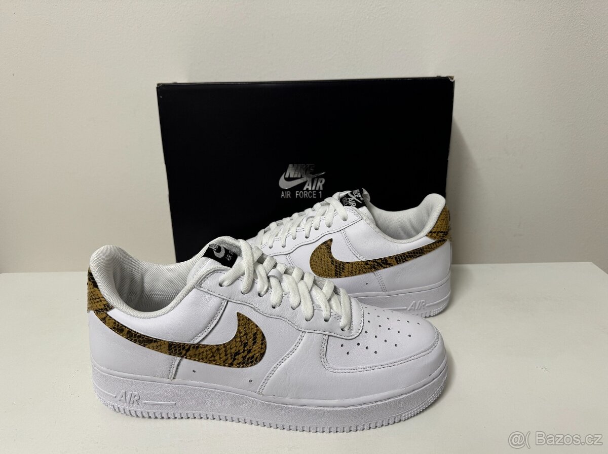 Nike Air Force 1 Retro PRM QS Ivory Snake vel.44/28cm