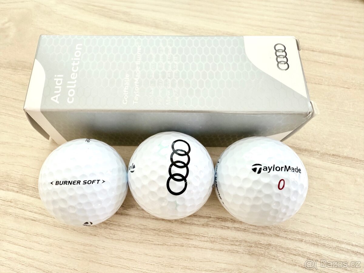 🟢 Golfové míčky Audi Collection – limitovaná edice