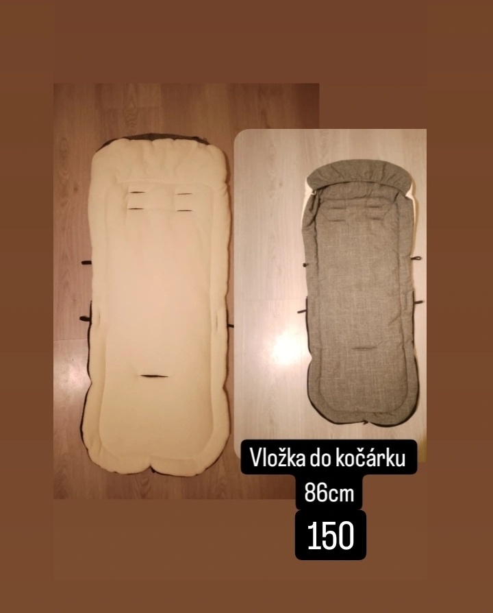 Vložka do kočárku a vložná vanička