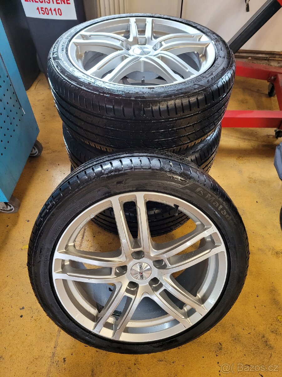 Alu kola 18" s pneu na VW