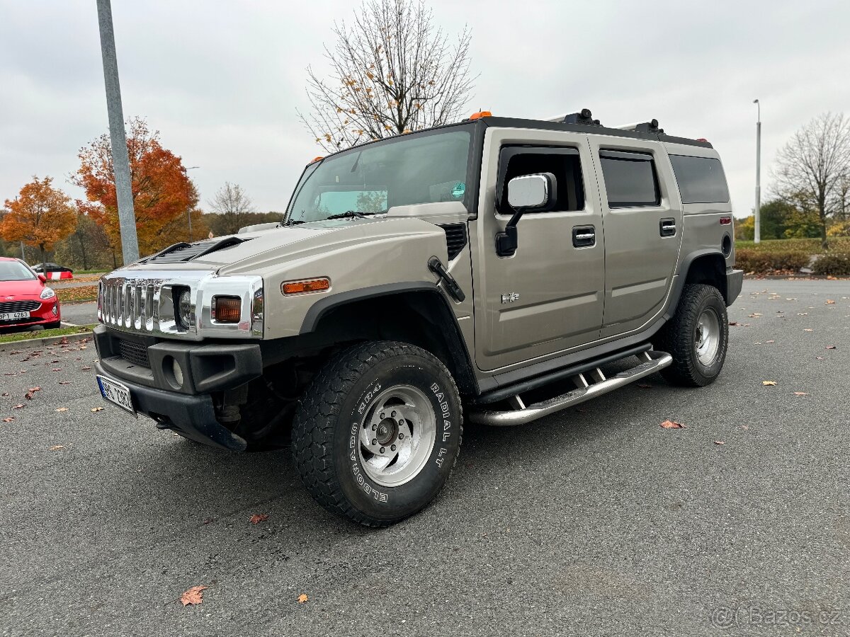 Hummer H2, H2-6.0LV8 LPG Ojeté, 7/2003, 349999 Kč  Karoserie