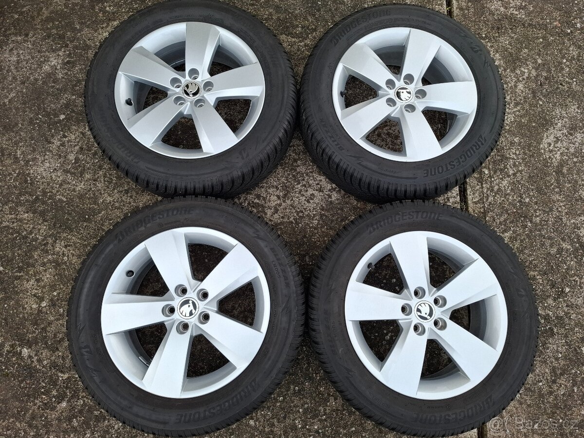 Zimní kola vč. Alu Škoda Nanuq 195/60 R16