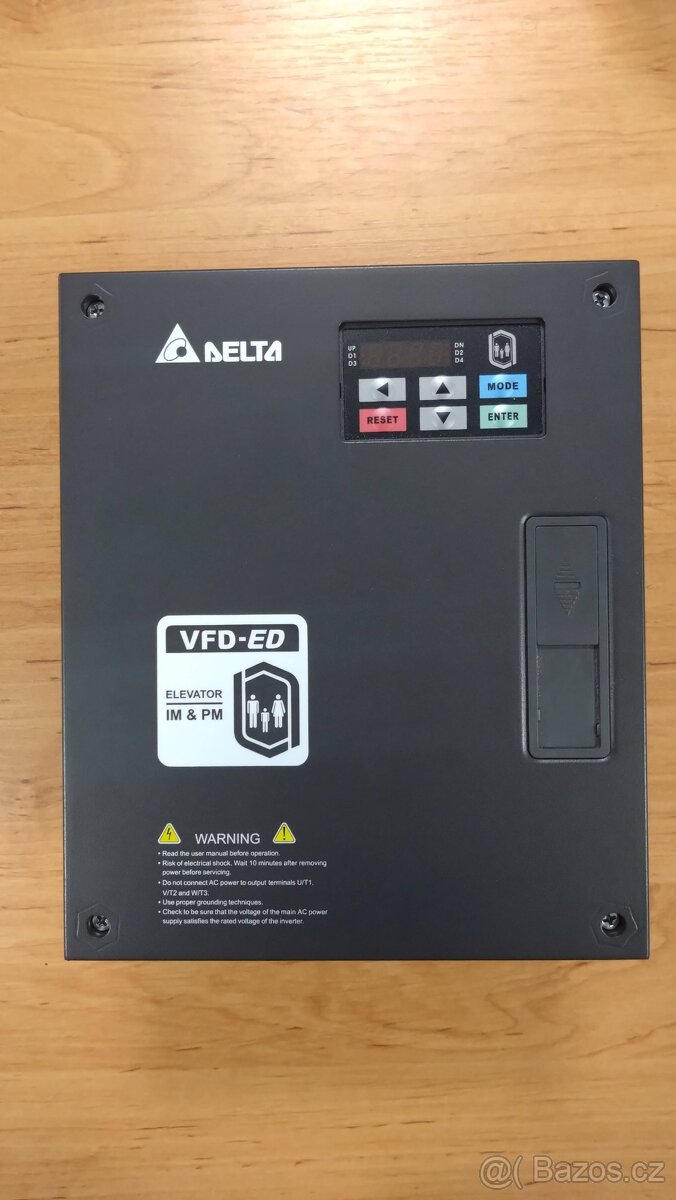 FREKVENČNÍ MĚNIČ DELTA ELECTRONICS VFD-ED 3,7KW