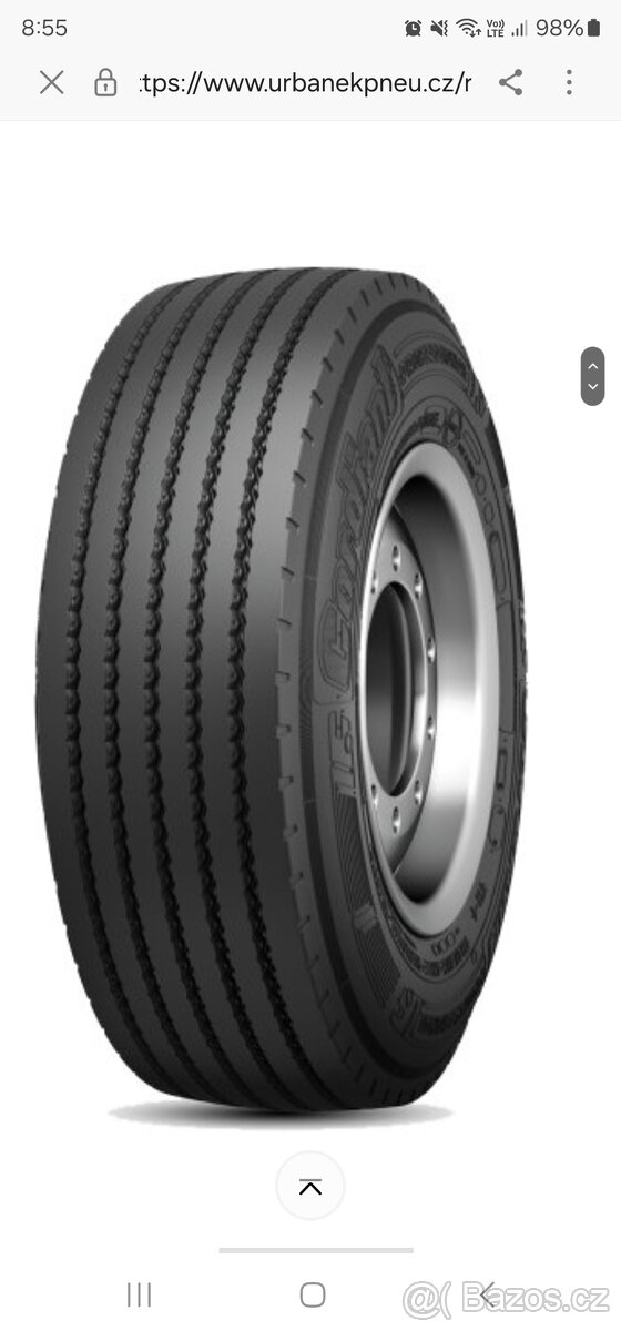 Tyrex (Cordiant) TR-1 Professional 215/75 R17,5 135/133 J M+