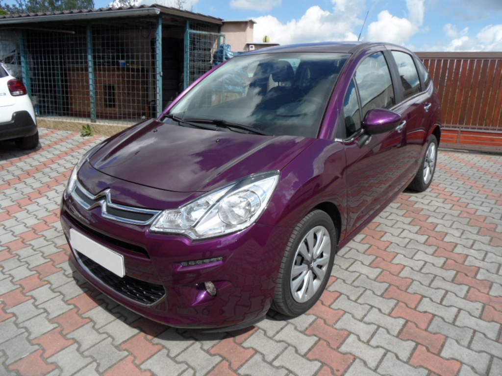 Citroen C3 1.2 PureTech,1.maj,zak. v ČR,najeto 69000km