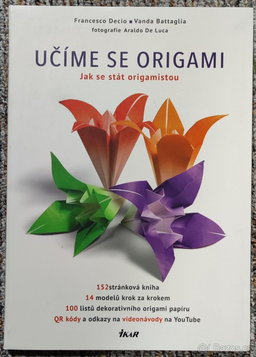 Kniha Učíme se origami