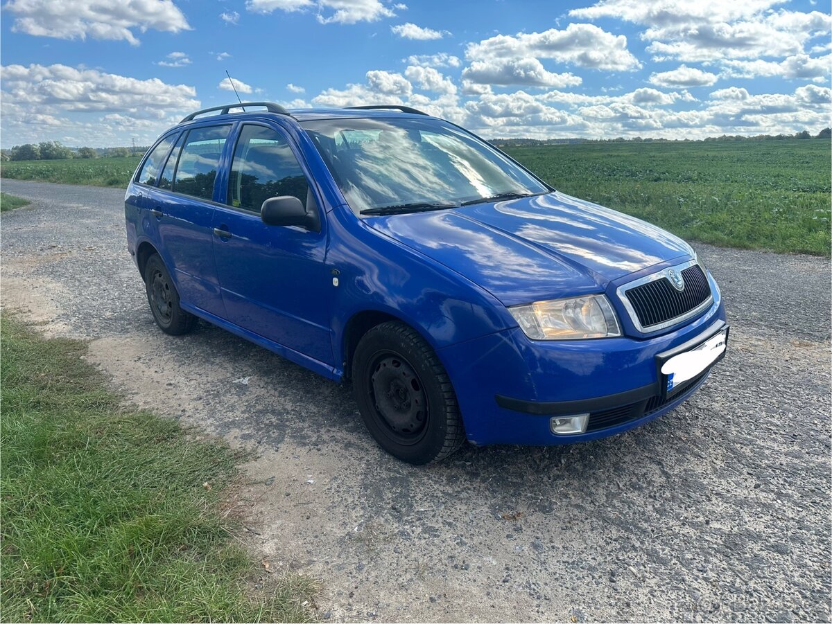 Škoda Fabia combi 1.4mpi nova stk klima