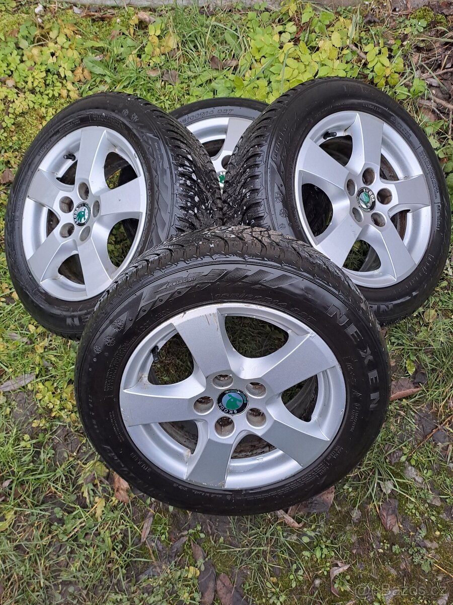 Alu kola 5x100 Škoda Fabia 185/60 R14