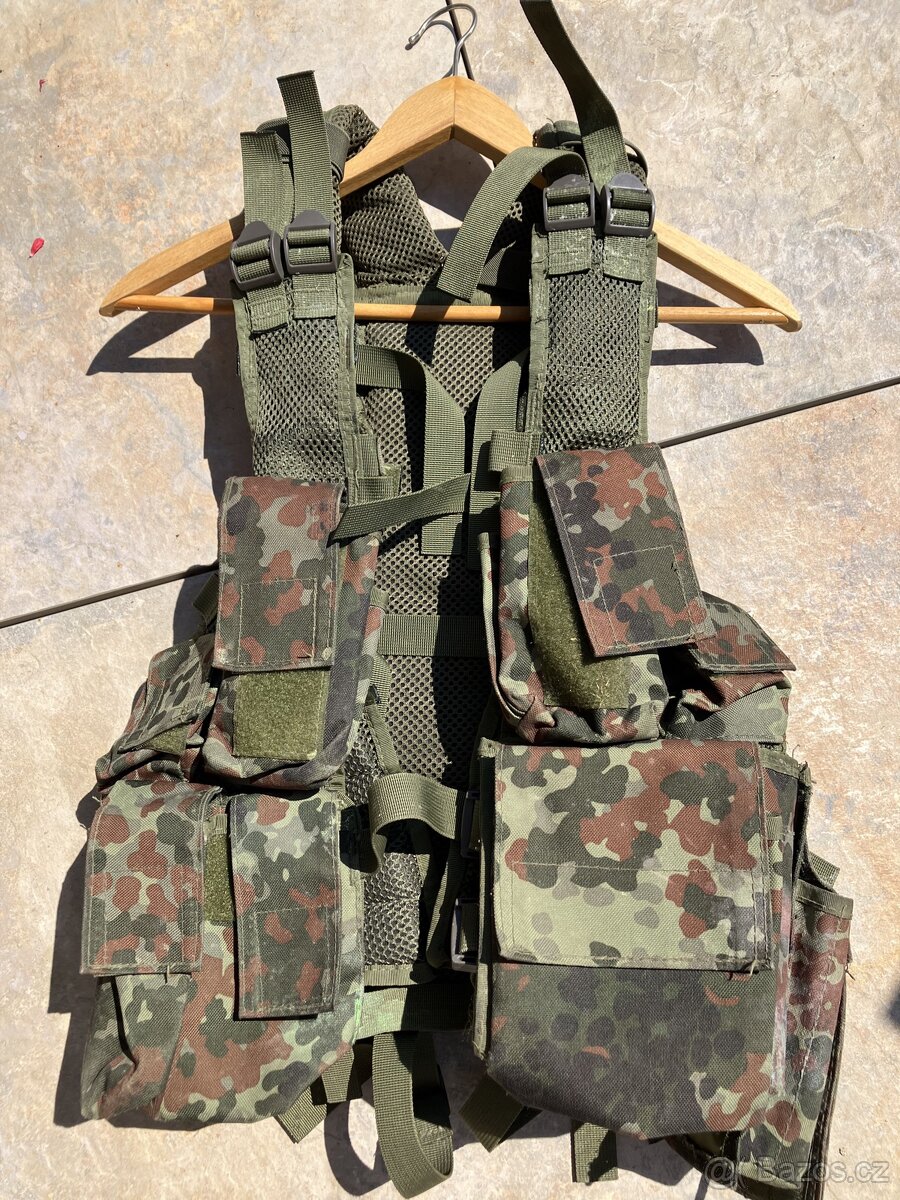 Taktická vesta Flecktarn