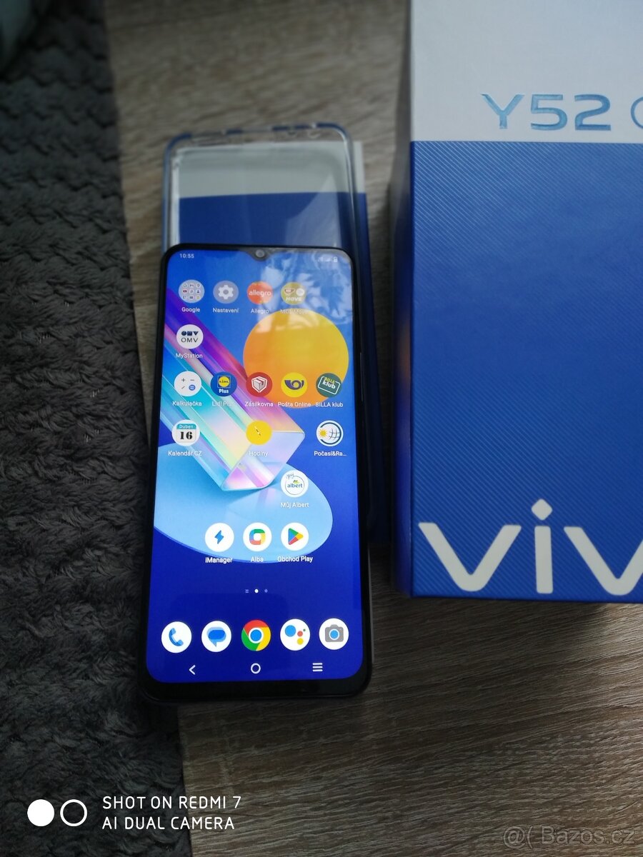 Prodám telefon vivo y52 5g 4gb ram 128