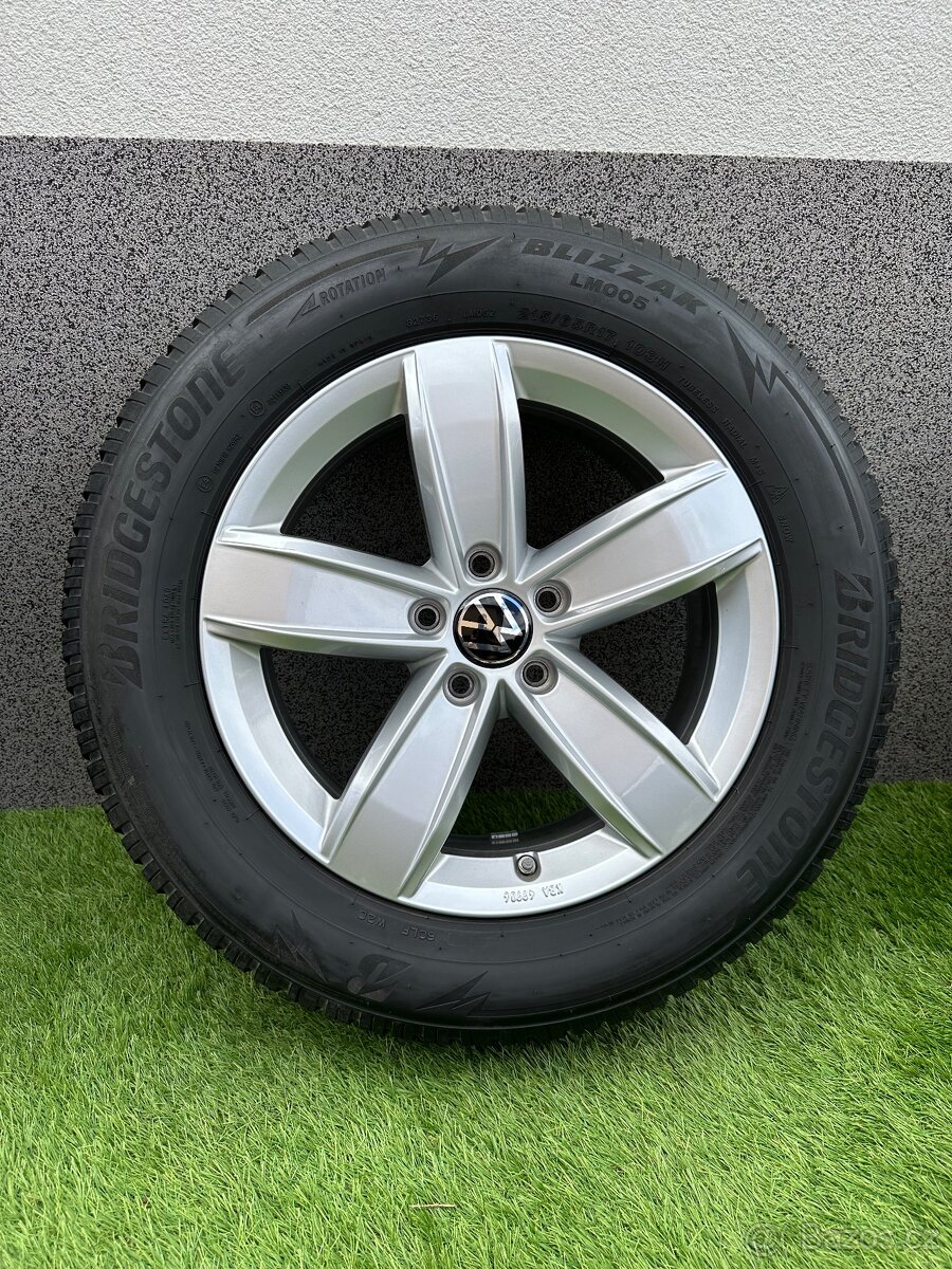 ALU kola 5x112 r17 se zimním pneu ( tif)