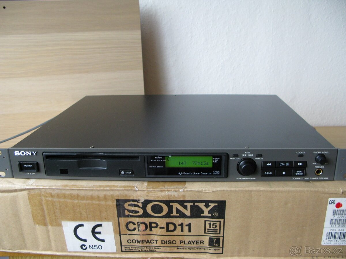 CD přehrávač SONY CDP-D11