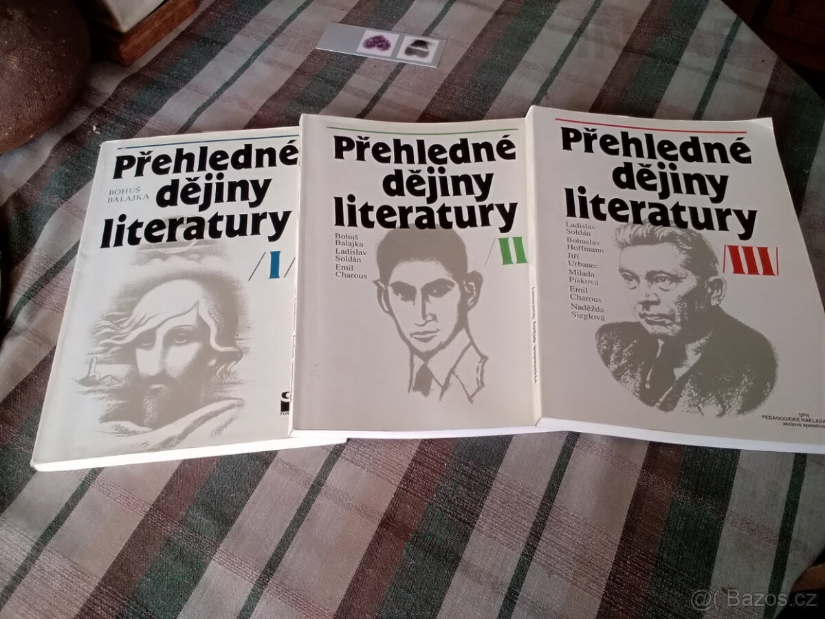 Přehledné dějiny literatury I., II. a III.díl