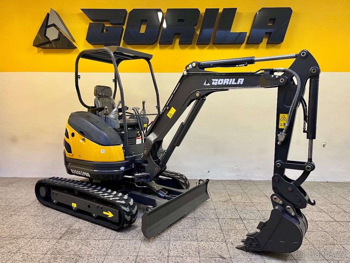 Minibagr Gorila G26SE l PRO AKCE KUBOTA