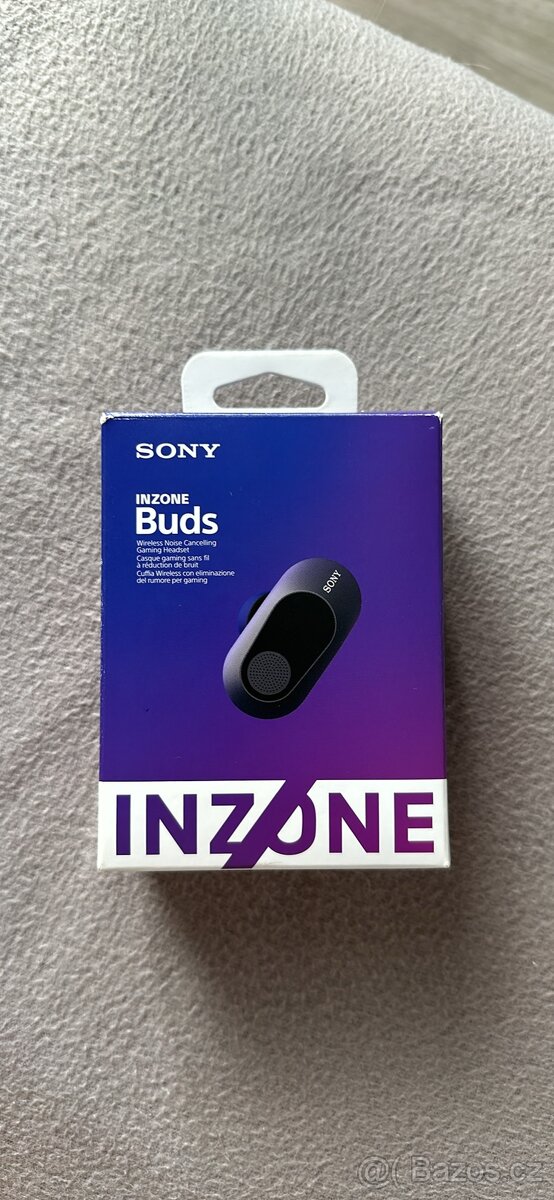 Sluchátka Sony Inzone Buds blek