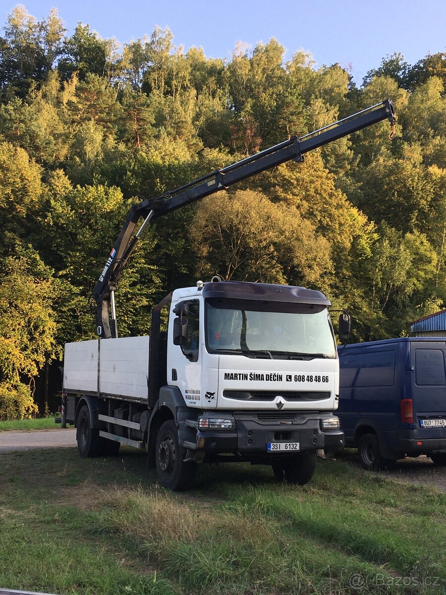 Renault Kerax Sedačka