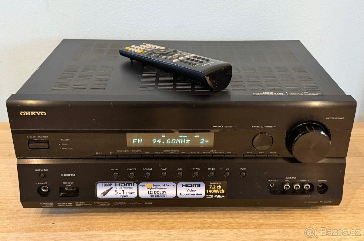 7.2 AV Receiver - Onkyo TX-SR607