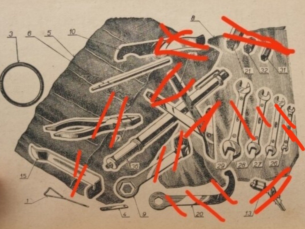 Koupím originál nářadí k Jawě 250/353 - 04