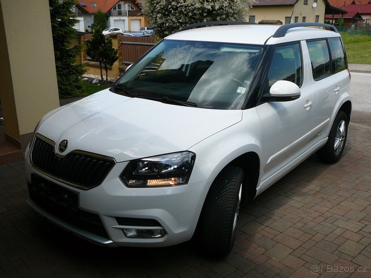 ŠKODA YETI 1,2TSI 77KW DSG CLIMATRONIC VYH SED ALU SERVISKA