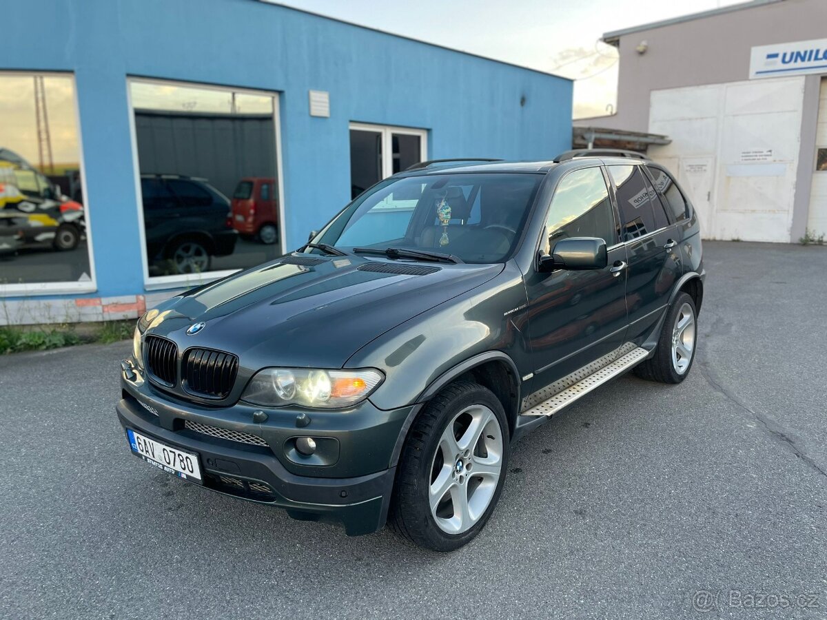 BMW X5 E53 3.0d 160kw, sportpacket, bez dpf na pružinách