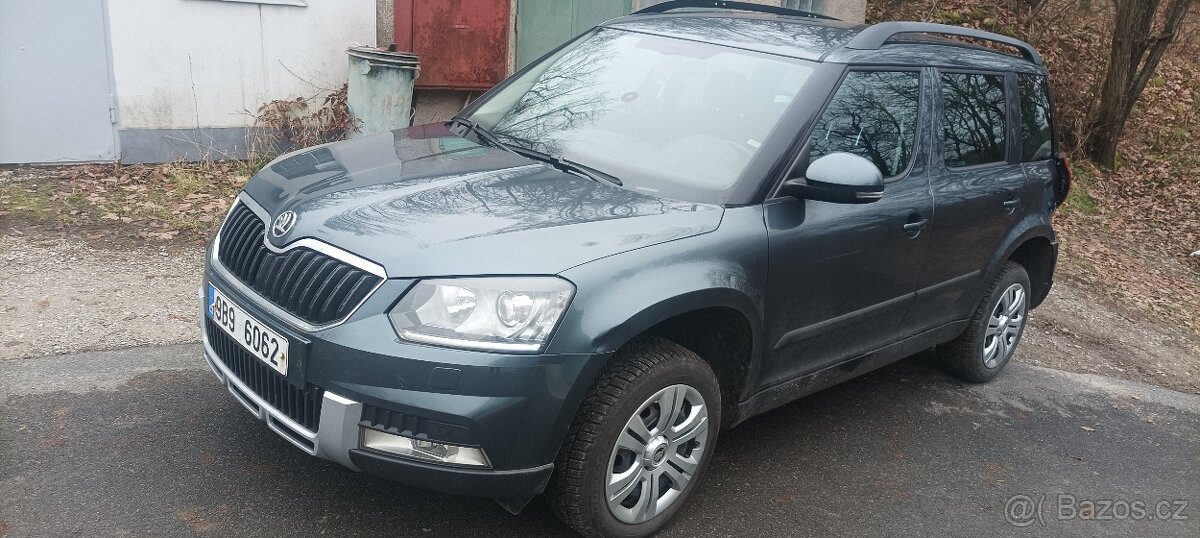 Škoda Yeti 03/15 ,1.4 tsi 90kw ,1majitel ,nové ČR.