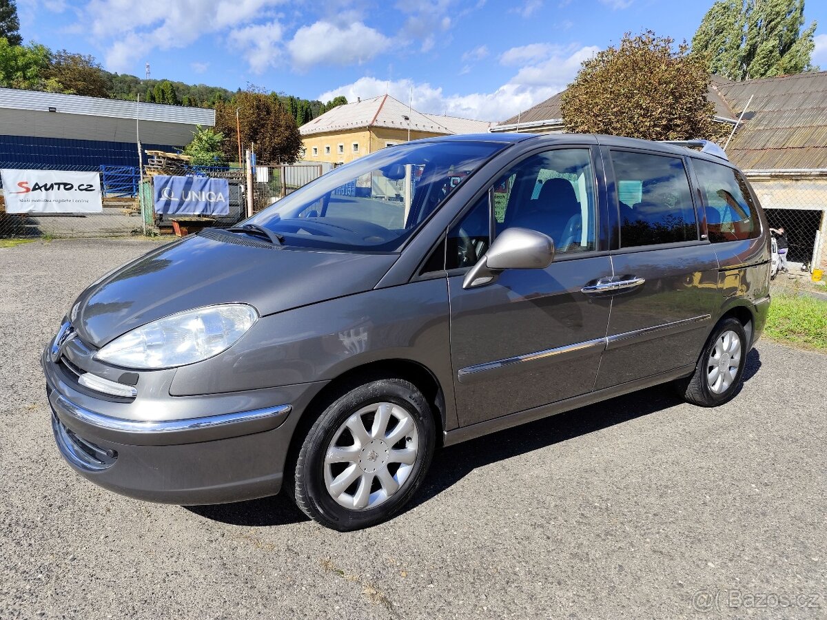 Peugeot 807, 2.2HDI.125kw.7 Míst.R.V.4/2010.STK Nová.