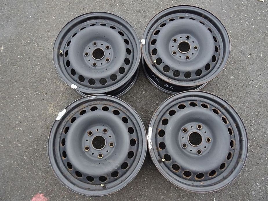 Plechové disky  15",rozteč 5x112,ET 43,šíře 6J, střed 57,1