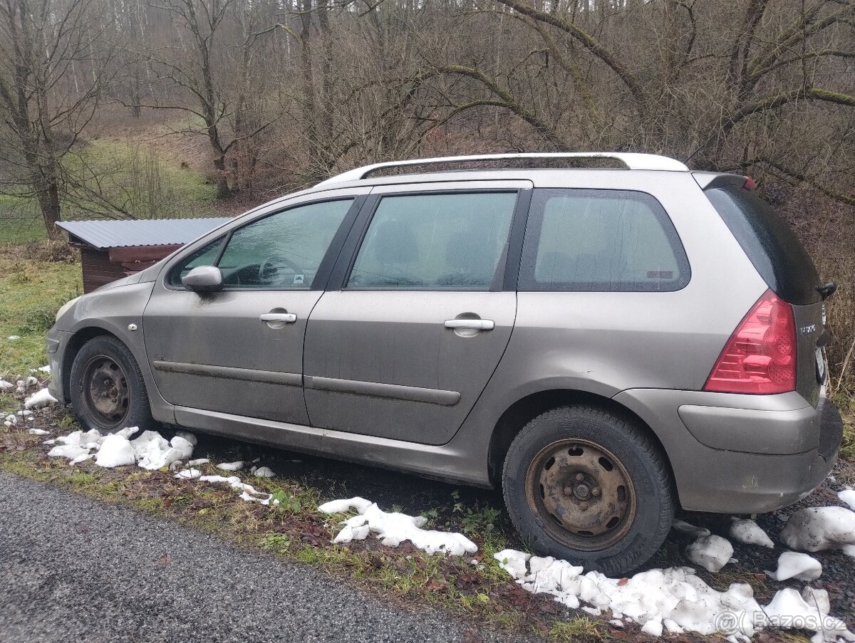 Peugeota 307 SW 16V benzín rv. 2006, chyba: Propulsion fault