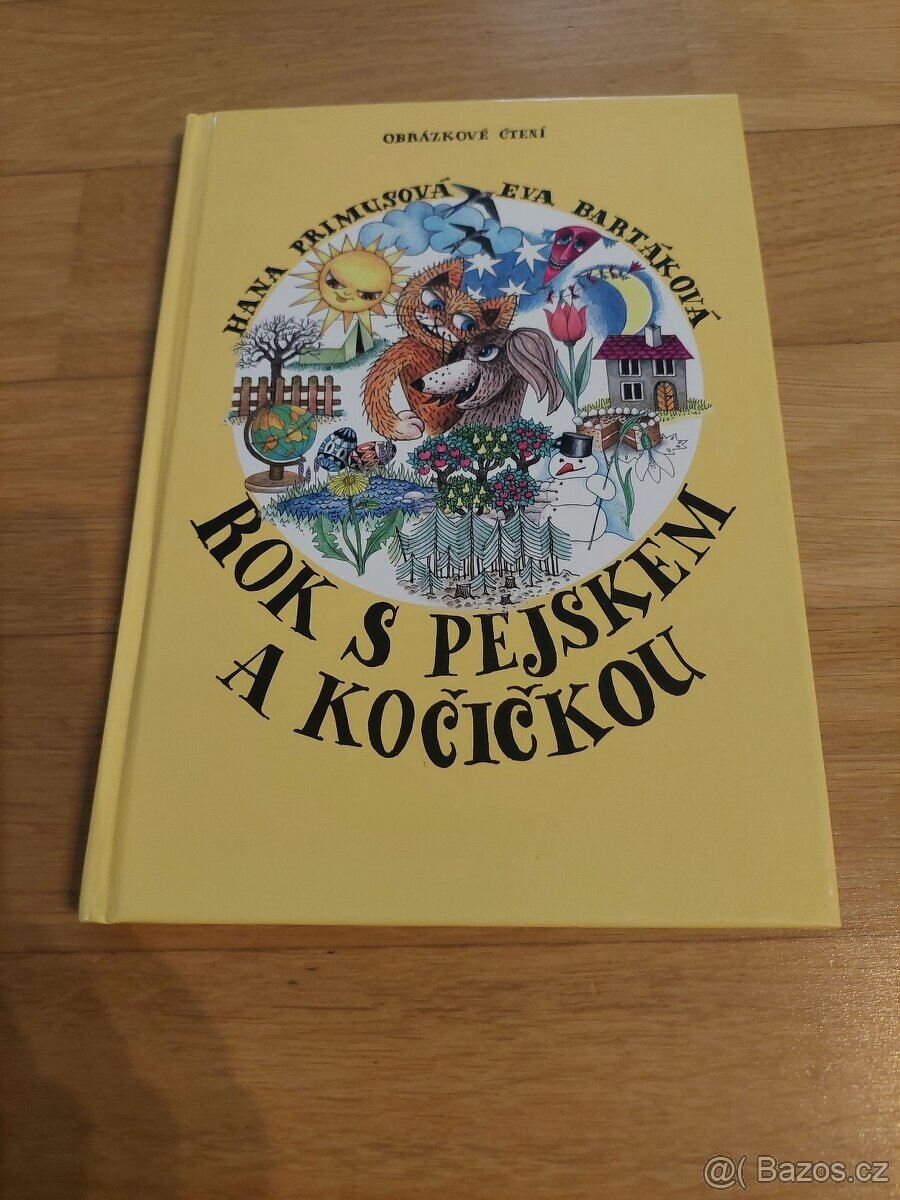 Dětská kniha Rok s pejskem a kočičkou