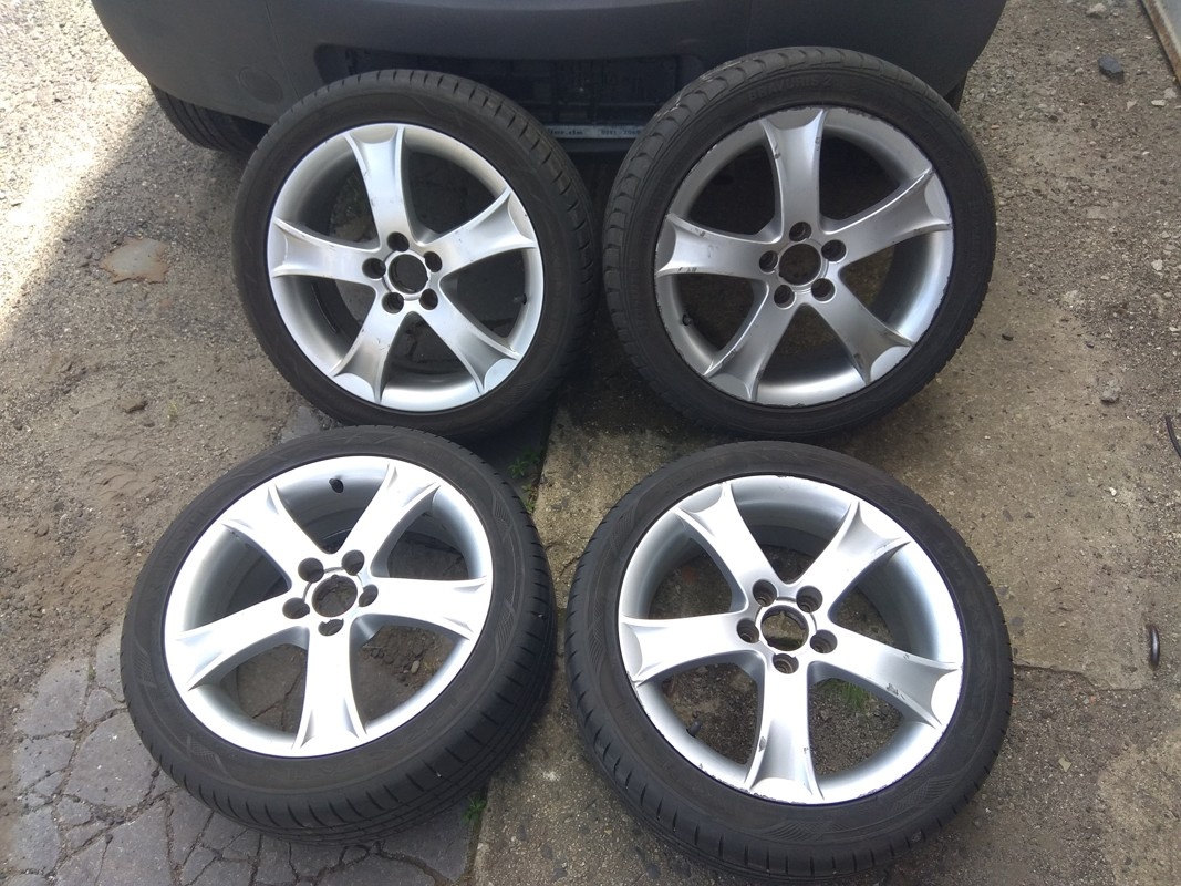 16"letní alu sada 5x100 origo Seat Ibiza Fabia Roomster Pol