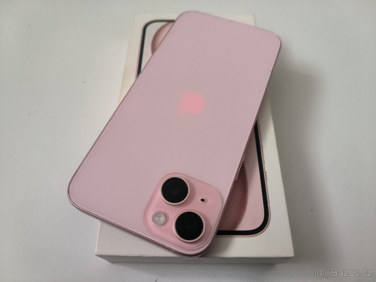 apple iphone 15 Plus 256gb Pink / Batéria 100%