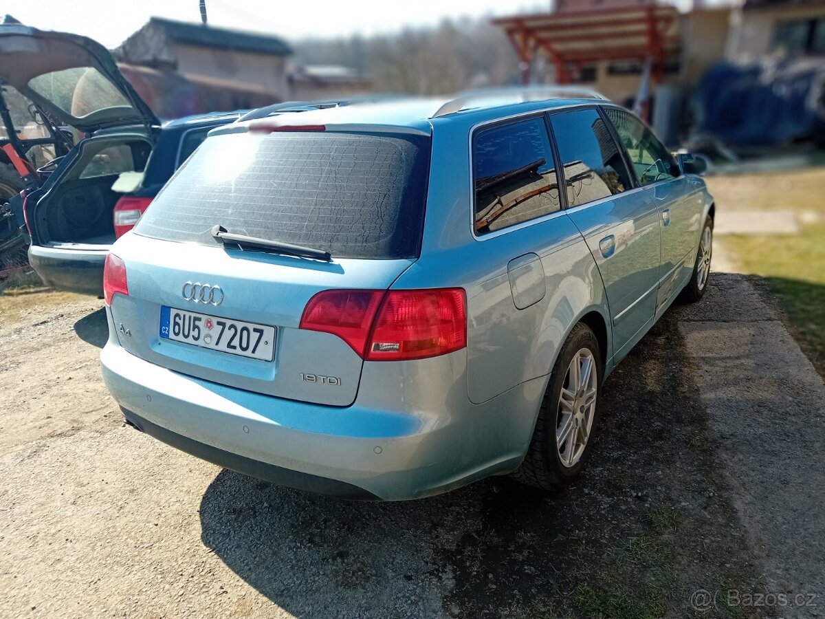 Prodám Audi A4 d7 19tdi kombi