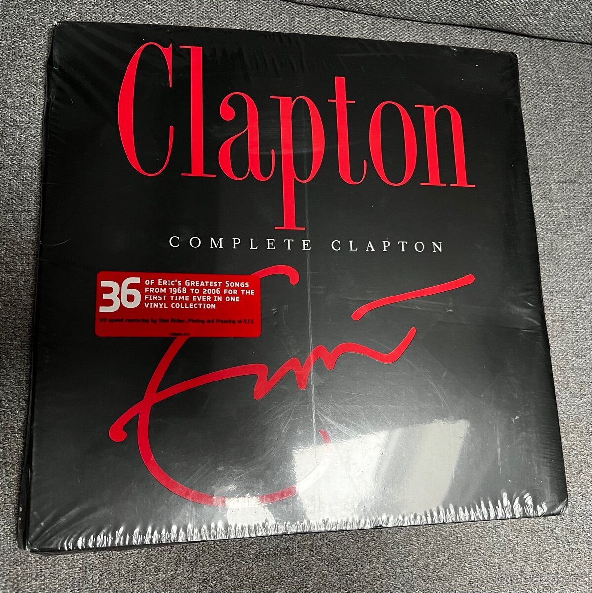 Extra rare 4LP Box | COMPLETE CLAPTON | org. USA | NEW