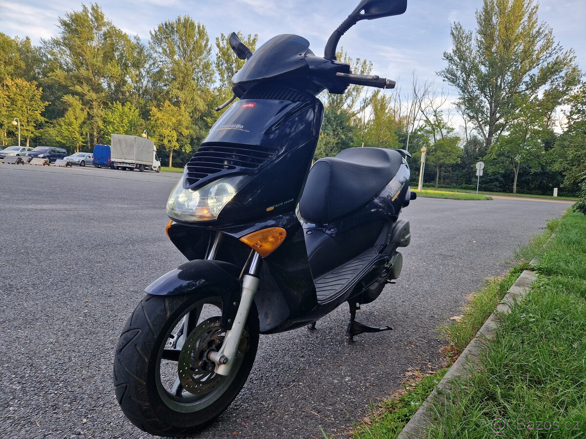 Skútr 125ccm Aprília Leonardo 9kw 24 400km