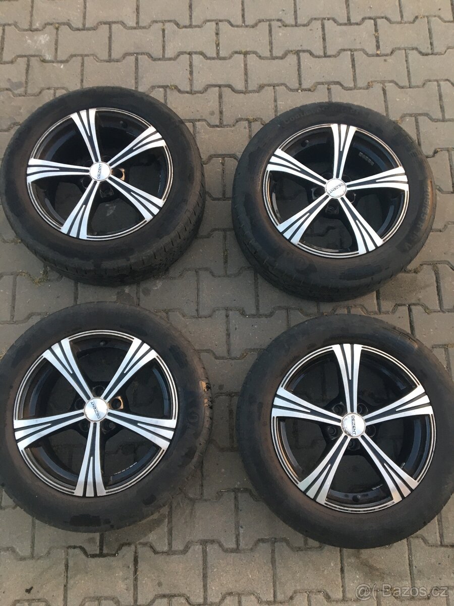 Disky Dezent 16" 5x100 ContiEcoContakt 5 205/55/16