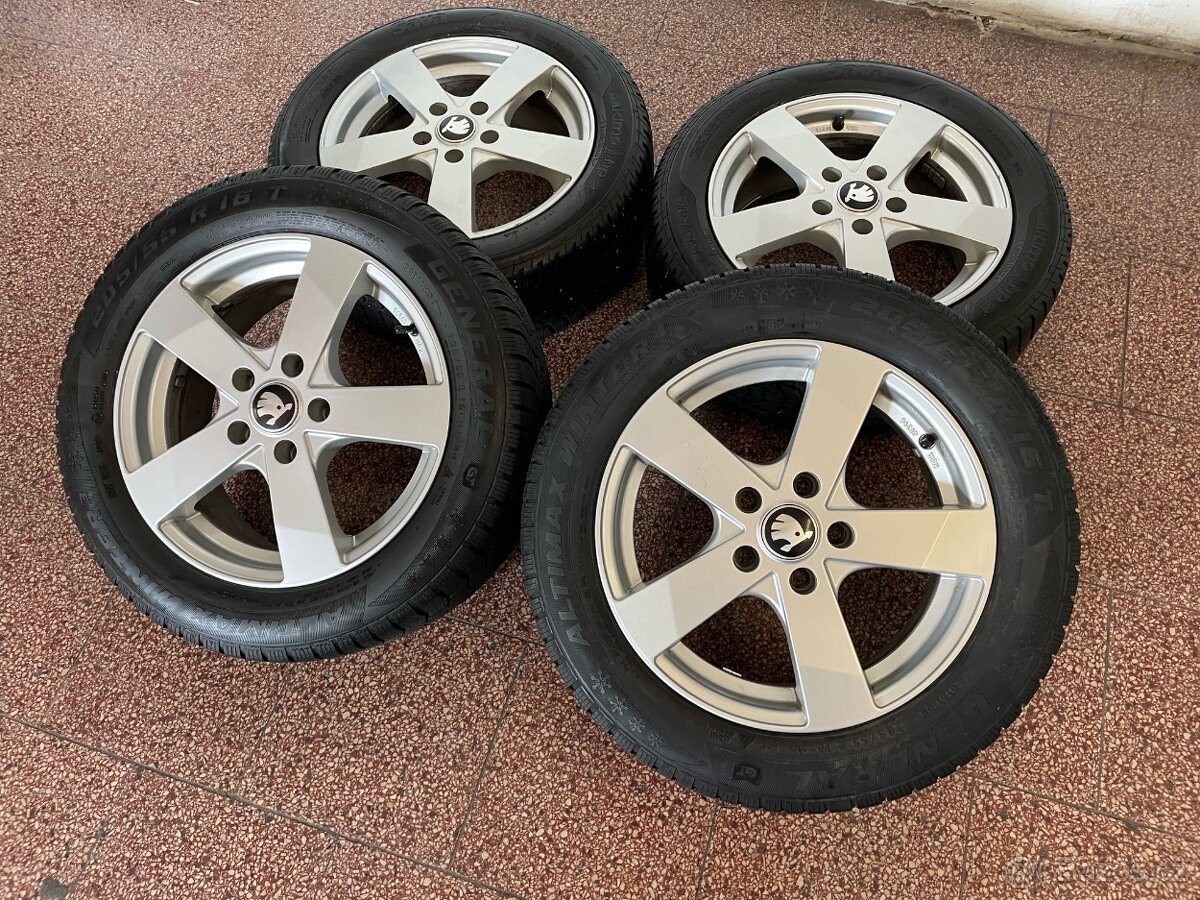 Originální alu kola Volkswagen 5x112 r16