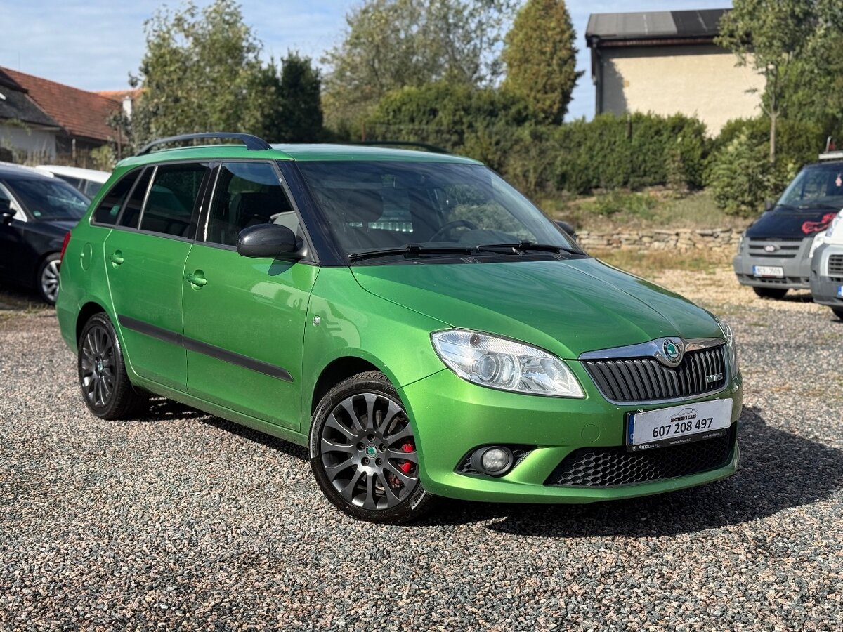 Škoda Fabia II RS 1.4TSI DSG nová převodovka-nový motor-