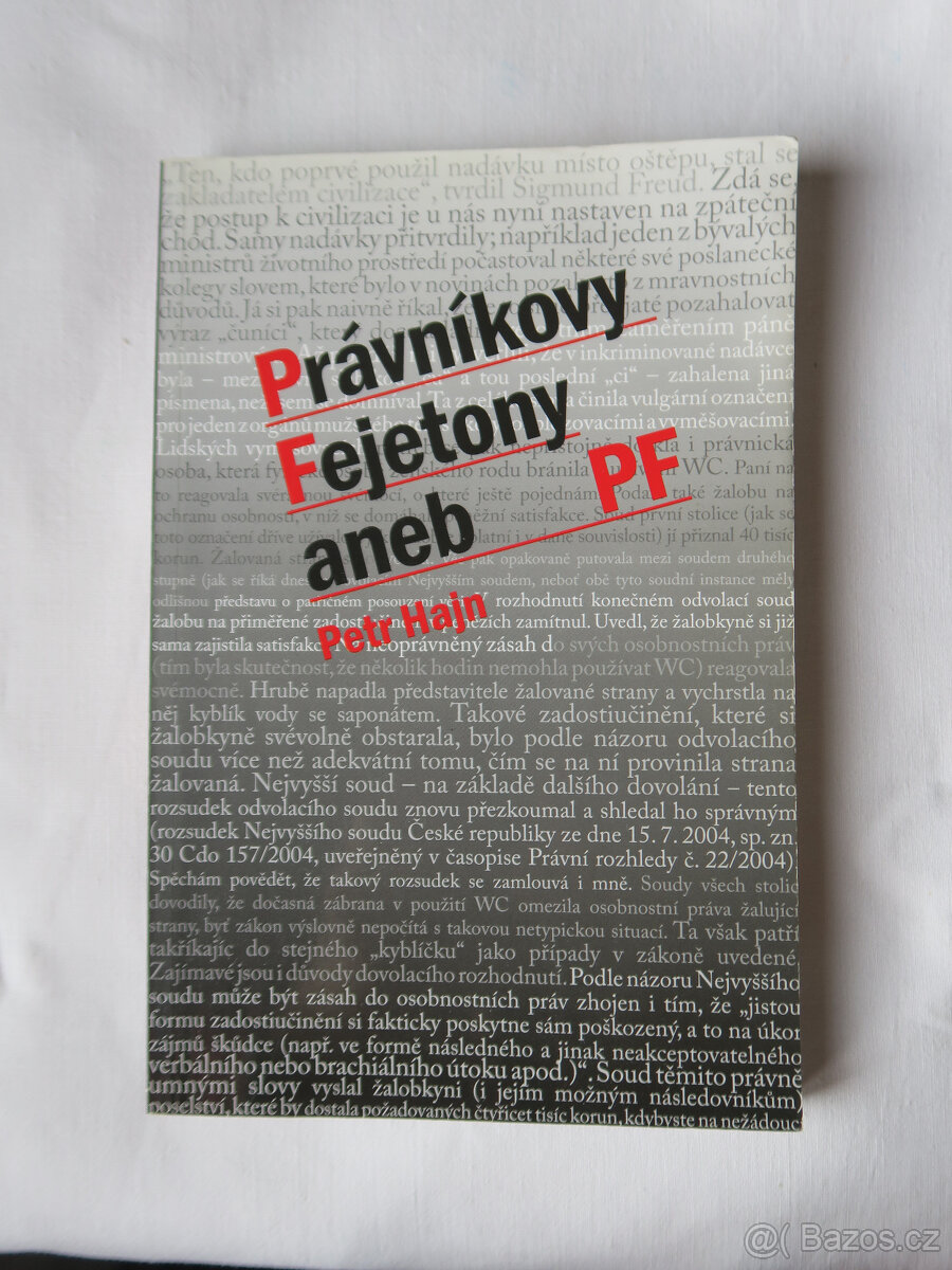 Právníkovy Fejetony aneb PF