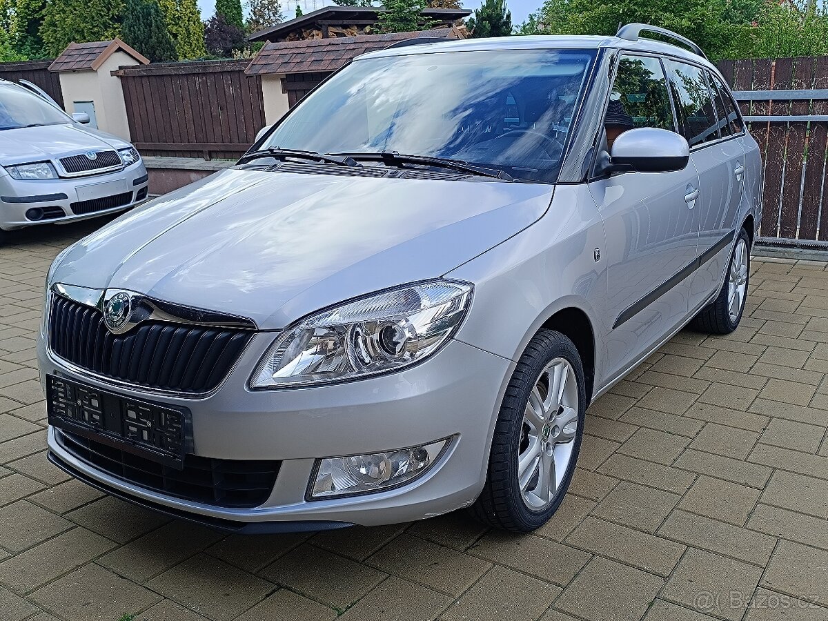 Fabia II-1.2TSI-77 kW - 1 Majitel - Euro 5 - Klima -Knížka