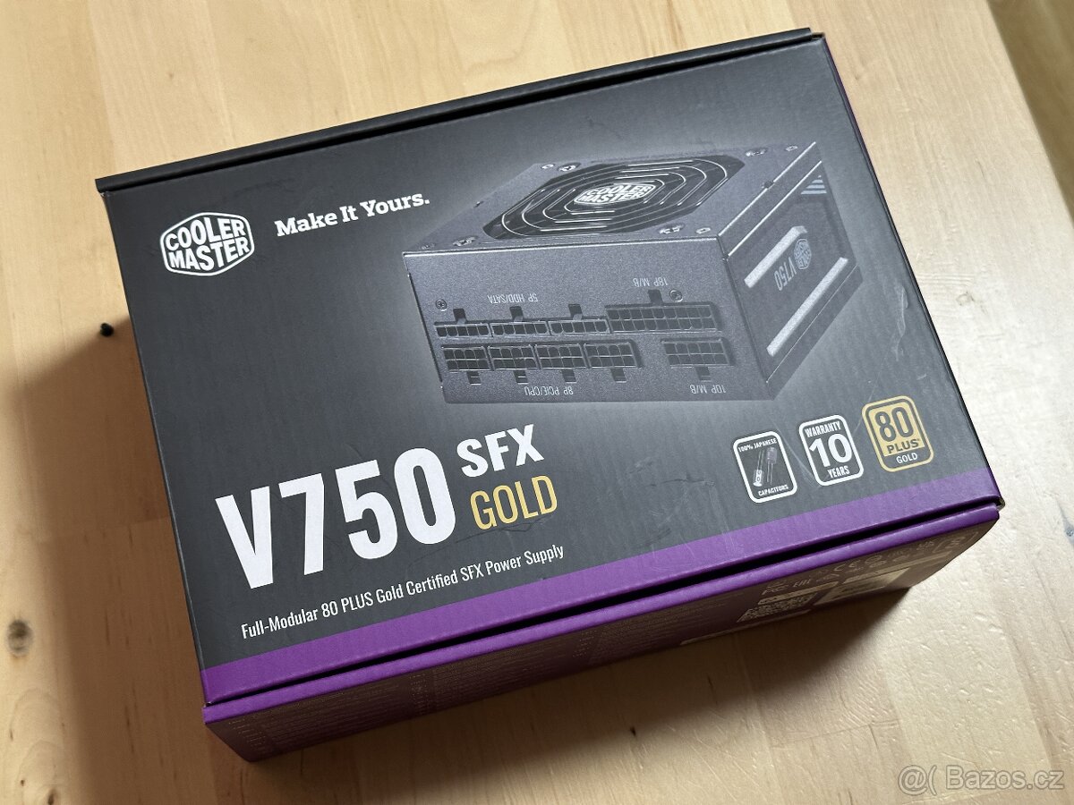 Cooler Master SFX Gold V750 750W 10let záruka