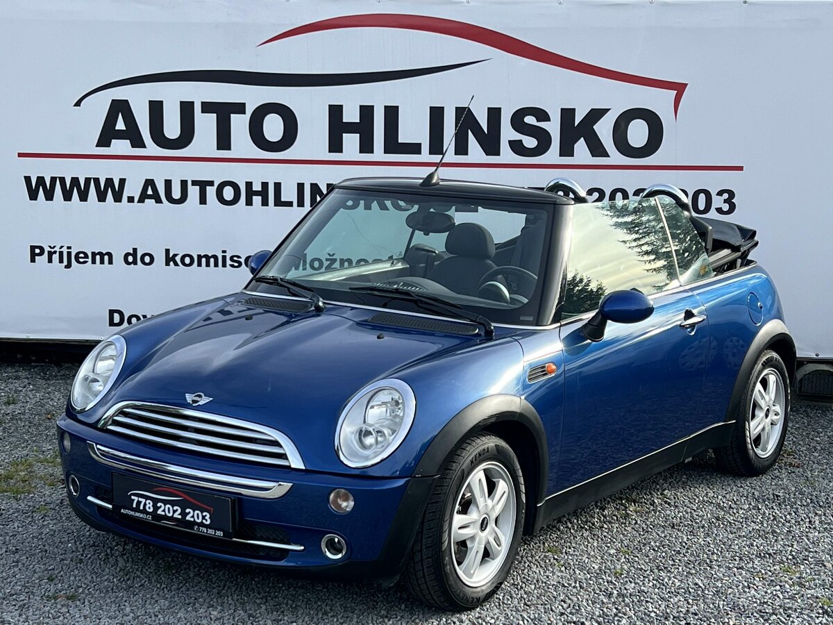 Mini Cooper, 1.6i 85 kw CABRIO