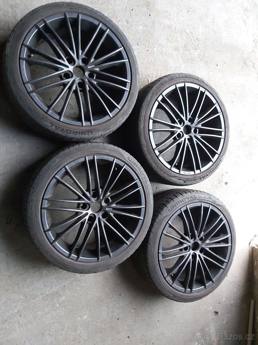 Prodám pěkná alu 18" s roztečí 5x112