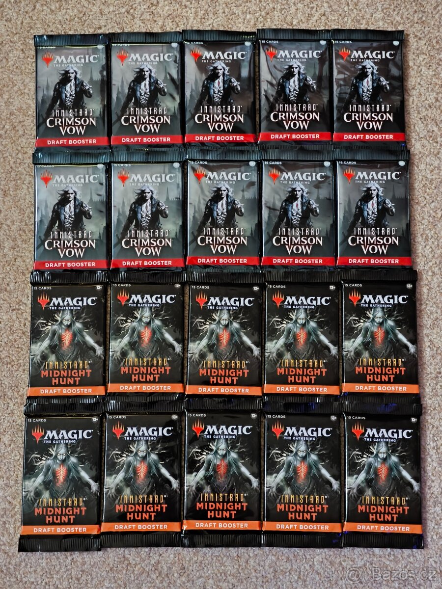 Magic the Gathering MTG 20ks repack boostrů Innistrad