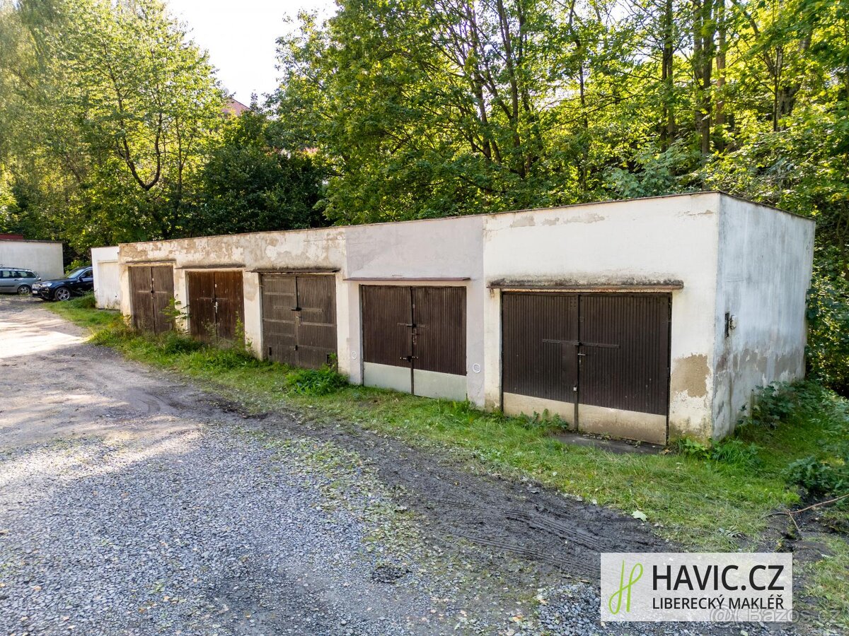 Prodej garáže, 20 m2, Liberec XV-Starý Harcov